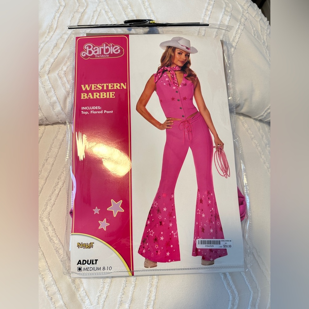 Spirit Halloween Barbie Cowgirl Costume